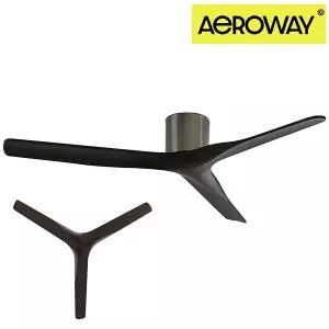 에어로웨이 X7 에어로프트 스마트 IOT 원목실링팬 사인파 BLDC모터 극저소음 모터10년 132cm 52인치