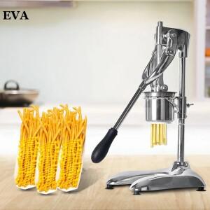 [호환제품] 30cm  긴 감자 튀김 제조기 수동 반죽 프레스 스테인레스 국수 칩 기계 특수 압출기