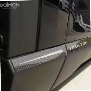 G4렉스턴 차량익스테리어용품 가니쉬 카본 사이드 자