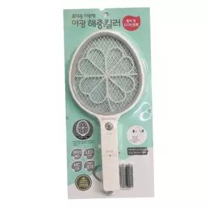 B삼정138 미니 해충킬러 야광 전자모기채