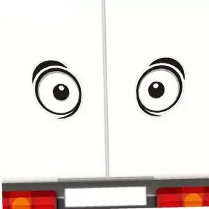 자동차스티커 졸음운전방지 210x249mm 슬픈 왕눈이 5