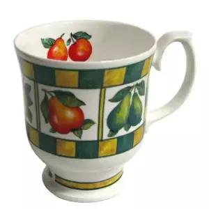 로이컥햄 쥬시 후르츠 머그 1P 그린 찻잔 물컵 커피잔 커피잔세트 머그잔 홍차잔 앤틱찻잔