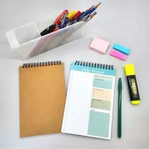 스프링타입 808JIQ38 편리한 스케줄수첩 그린