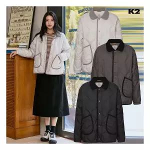 K2 여성 KWU25 552 [수지착용] 퀼팅다운 실크스타 WAVE PLUS 구스 다운 W KWU25552-GS 509324