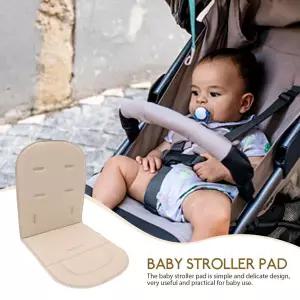 용 유모차 시트 쿠션 면 베이비 패드 재사용 가능 세탁 가능 부드럽고 지지력이 뛰어난 경량 휴대용 일상