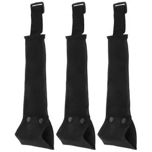 3pcs 유모차 가랑이 벨트 옥스포드 천 업그레이드 부드러운 피부 친화적 인 휴대용 유모차 액세서리 용