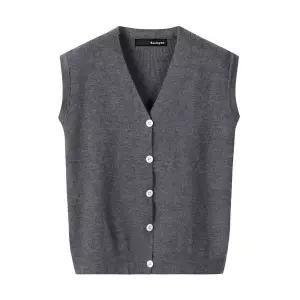 [하프클럽/]V넥 데일리 심플 베이직 여성 베스트 (XO3VW003L0)