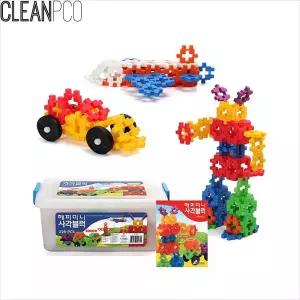 h21 한립 해피 미니사각블럭 220PCS HL564장난감 완구 놀이 어린이 아동 유아