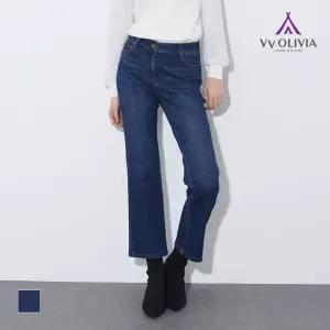 [올리비아로렌]다이아 자수 부츠컷 팬츠_VVCMP4S1361