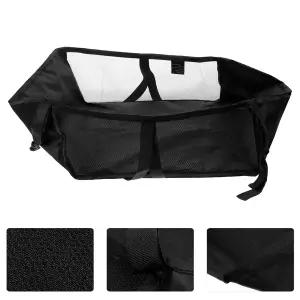 유니버설 유모차 수납 바구니 다기능 유모차 밑 정리 가방 걸이형 메쉬 캐리어 휴대용