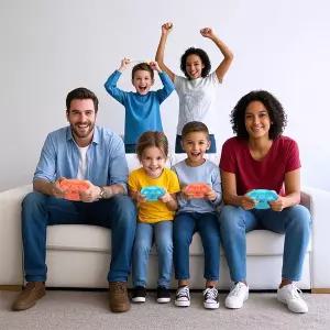 4Pcs 휠 핸들 컨트롤러 내마모성 게임 레이싱 스티어링 휠 NS2 게임 액세서리용 혁신적인 게임패드 핸들 그