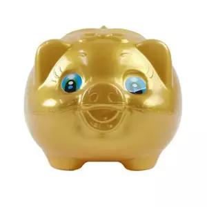 황금 222HTO70 돼지 저금통 지폐 경제습관