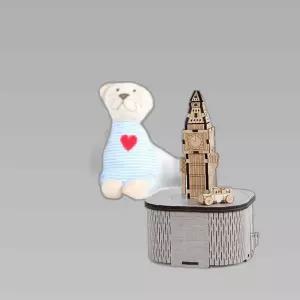 영공방 DIY 회전우드 오르골 런던 빅 벤 YM954