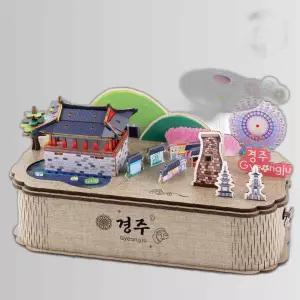 영공방 DIY 회전우드 오르골 경주 YM988