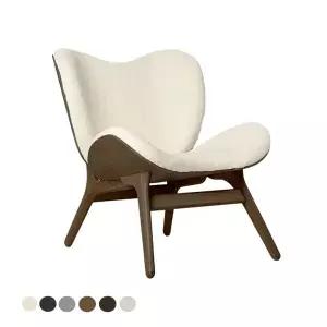 [무케/공식수입] 우메이_컨버세이션 라운지 체어 다크오크 A Conversation Piece (6colors)