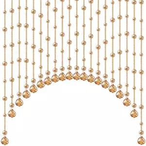 크리스탈 비즈 커튼 파티션 현관 거실 인테리어