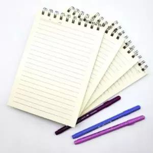 스프링 공책 유선 메모 필기장 A5 WFHC929
