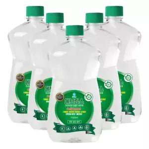 고농축 세정제 다용도 1종주방세제 다목적 1100ml×5개 주방세제