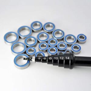 Rlaarlo 터미네이터 트럭 RC 자동차 소형 볼 베어링 호환  22pcs 고무 밀폐형 키트 세트