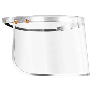 Zonon 1 세트 알루미늄 페이스 쉴드 어댑터에는 캡 스타일의 하드 어댑터와 안전 교체 바이저 클리어