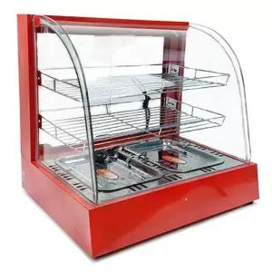 튀김온장고 붕어빵 소형 보온 휴게소 업소용 전기온장고 쇼케이스 소시지 진열대