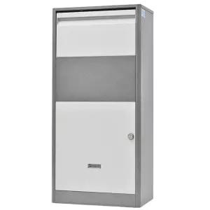 전원주택 택배보관함 옥외 소형 보관함 무인 그레이