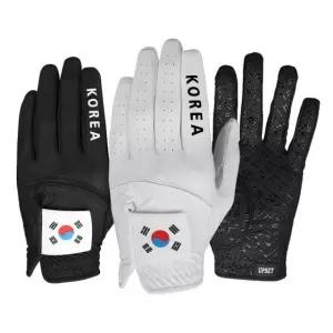 업셋 태극기 훈민정음 논슬립 실리콘 남성 골프장갑 오른손 왼손 택1