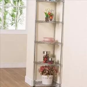 [라일리생활건강] Rly 다용도 메탈 선반장 조립식 철제 선반장 5단 코