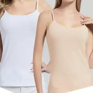 [라일리여성언더웨어] Rly 1+1 베이직 슬림 끈나시 이너 여름 나시티