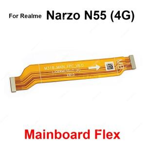리얼미 나르조 N53 N55 N65 노트 50 4G 5G 메인보드 LCD 스크린 디스플레이 플렉스 리본 수리호환  케이블