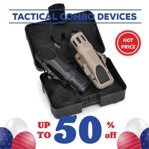 전술 정보 WML GEN2 APL 나일론 소총 권총 스트로브 LED 라이트 핏 20mm 레일 에어 소프트 무기 사냥 손전