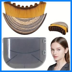 림프 컨투어 얼굴 및 바디 마사지 브러쉬 목 관리 브러쉬 턱선 및 턱선에 적합 셀프 케어 액세서리