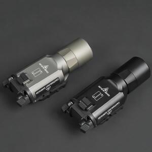 소탁 전술 SF X300 울트라 LED 400루멘 금속 권총 무기 라이트 20mm 레일 에어소프트 행잉 헌팅 플래시라이