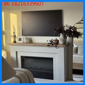 프랑스산 원목 벽난로 장식장 미국 레트로 거실 벽난로 선반 B&B 벽난로 파티션 테이블