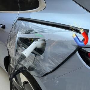 테슬라 호환  모델 3 Y SUV호환  범호환  자석식 전기차 충전 포트 커버 방수 방진 악세사리