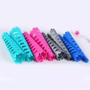 파마용 셋팅 헤어 롯드 펌 셀프롤 미용 고깔형 헤어롤