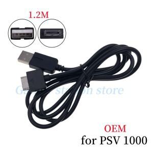 호환 플레이 스테이션 PS Vita psv1000 Psvita 2000 전원 어댑터 와이어 호환  고 USB 충전 리드 케이블