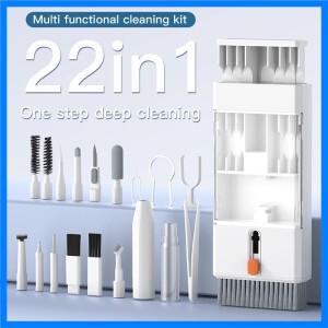 22-in-1 및 7-in-1 다기능 청소 키트 브러시 펜 포함 |   디지털 카메라 헤드셋 휴대폰 노트북 및 키보드에