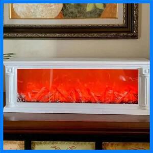 방 장식 장식품 조명 전기 불꽃 시뮬레이션 벽난로 불꽃 램프 레트로 가짜 장작 벽난로 유럽 스타일