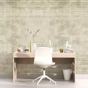 곰팡이 진브라운 붙이는 단열 벽지 10mmX1mX20m