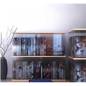 CD 장식장 투명 진열장 씨디 보관 DVD 수납