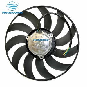 Audi C6 A6 Quattro 3.2L 4F호환  좌측 대형 메인 라디에이터 냉각 팬 모터  0959455 4F0 959 455