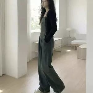 [탑온탑]마르셀 데님 오버롤 팬츠