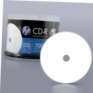 공시디 HP Media CD-R Printable 케익 케이스 52x 700MB 50p