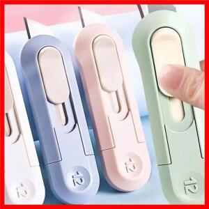 1개 미니 종이 절단기 휴대용 소형 종이 절단 칼 벽지 칼 문구류 개봉용