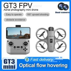 2025 GT3 미니 4CH RC 드론 앞치마 6 축 헤드리스 헬리콥터 360 플립 장애물 회피 원격 제어 Quadcopter 장