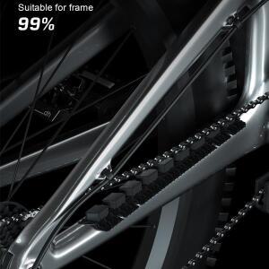 MTB 체인 가드 스티커 3D 실리콘 프레임 보호대 스크래치 방지 자전거 체인스테이 커버 액세서리