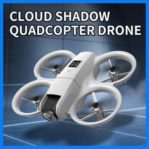 카메라가 장착된 WiFi 앱 제어 RC 드론 광학 흐름 호버링 쿼드콥터 성인 및 초보자용 선물 상자 포함