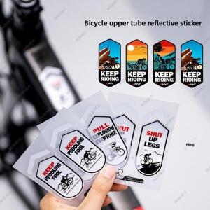 자전거 스티커 프레임 튜브 수평 빔 맞춤형 장식 도로 산악