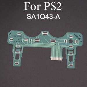 버튼 PS2 PS3 PS4 Pro 슬림 JDS 030 040 050 컨트롤러 호환  리본 회로 기판 PS5 전도성 필름 키패드 플렉